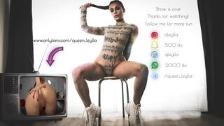 Queen_leylla 2021-Apr-25 webcam show. Duration 00:28:54 - CamShows.tv