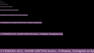 Kylies_sexy 2021-Mar-14 webcam show. Duration 00:30:12 - CamShows.tv