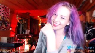 Tricky_nymph 2019-Aug-27 3:55 pm webcam show. Duration 00:09:50 - CamShows.tv